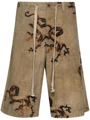 Pamučne bermuda kratke hlače Uma Wang