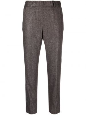 Pantaloni di lana Peserico grigio