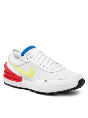 Sneakersy skórzane Nike - biały