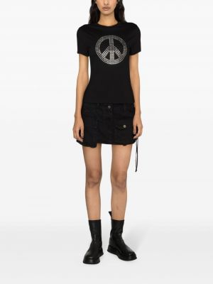 T-shirt à imprimé Moschino Jeans noir