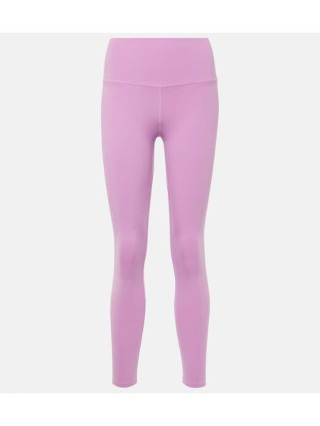 Sportovní kalhoty s vysokým pasem Varley růžové