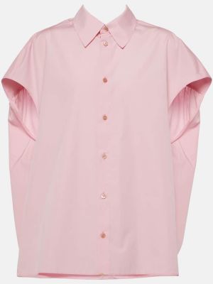 Βαμβακερό πουκάμισο Marni ροζ
