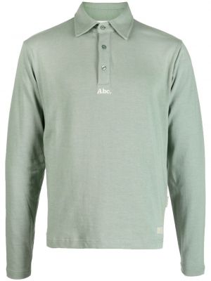 Polo krekls ar izšuvumiem ar kristāliem Advisory Board Crystals zaļš