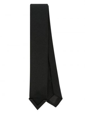 Vlnená kravata Valentino Garavani čierna