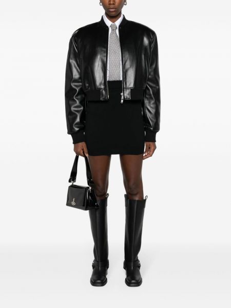 Bavlněné mini sukně Vivienne Westwood černé