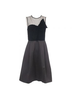 Sukienka mini bez rękawów tiulowa Ralph Lauren czarna