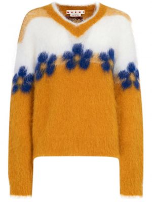 Sweter w kwiatki Marni