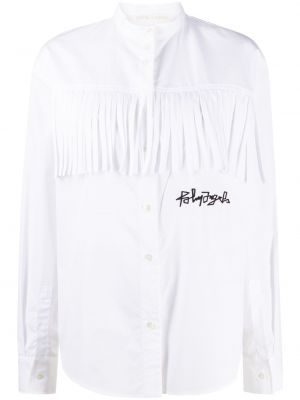 Camisa con bordado Palm Angels blanco