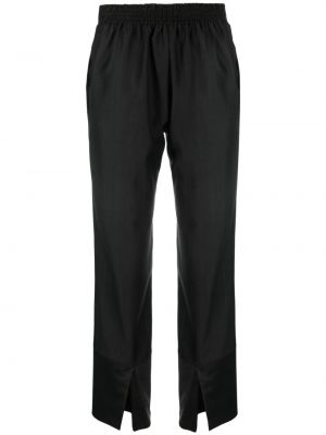 Vlněné kalhoty Ibrigu černé
