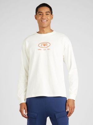 Tričko s dlhými rukávmi Nike Sportswear oranžová