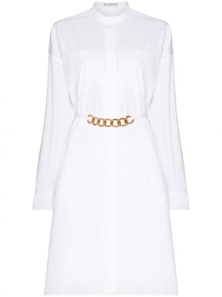 Vestido camisero Givenchy blanco