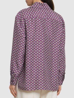 Zīda krekls Ralph Lauren Collection violets