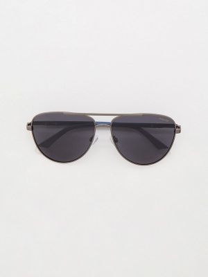 Солнцезащитные очки Polaroid, серебряные