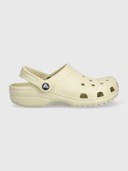 Papuci Crocs bej