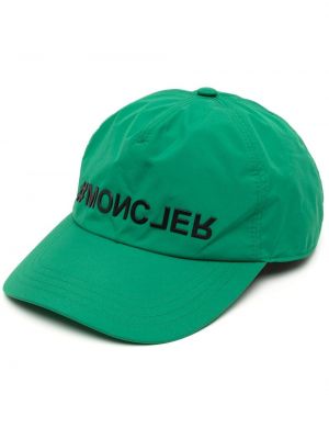 Cappello con visiera Moncler verde