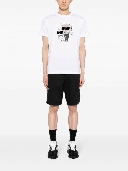 T-shirt en coton Karl Lagerfeld