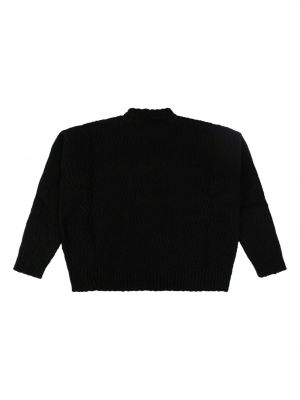 Sweter wełniany Amiri czarny