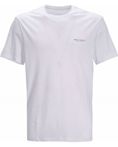 T-shirt mit print Armani Exchange weiß