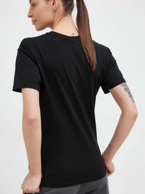 Koszulka bawełniana Napapijri czarna