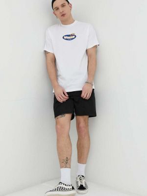 Vans pamut póló fehér, nyomott mintás