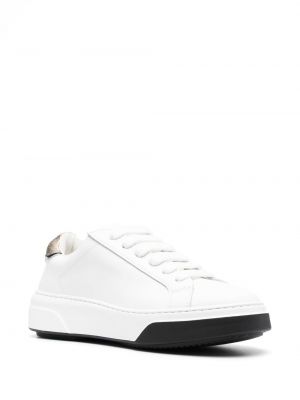 Sneakersy z nadrukiem Dsquared2 białe