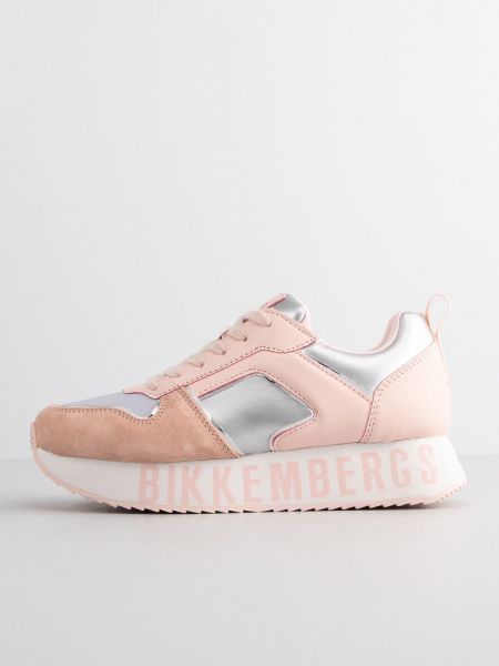 Sneakersy Bikkembergs różowe