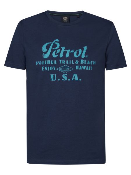 Majica Petrol Industries modra