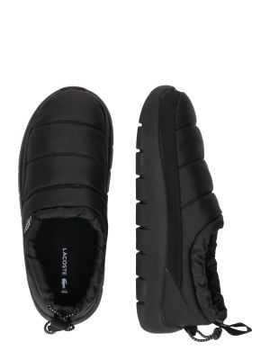 Slip-on ниски обувки Lacoste черно