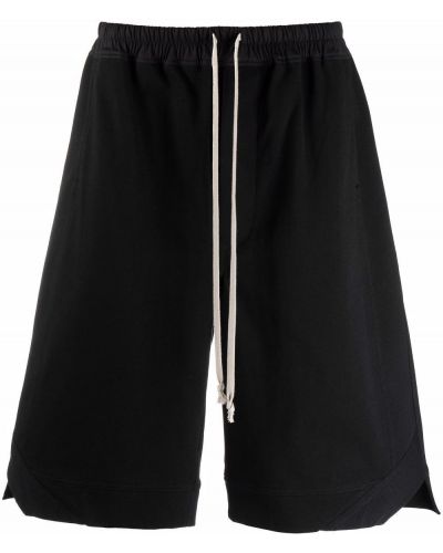 Pantalones cortos deportivos con cordones Rick Owens negro