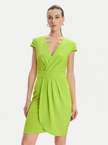 Zelené koktejlové šaty Rinascimento