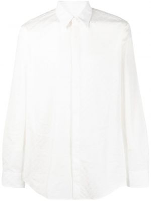 Памучна риза Fendi бяло