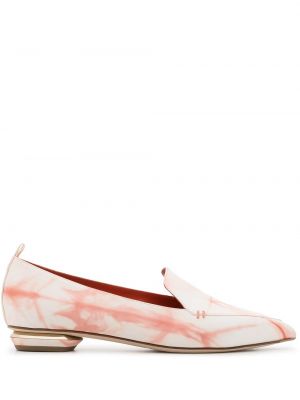 Silke loafers Nicholas Kirkwood hvit