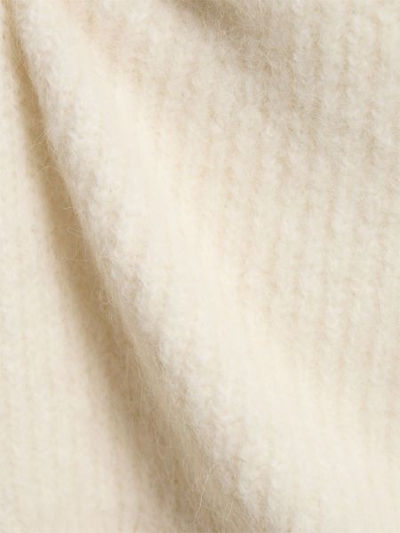 Pull en velours côtelé en alpaga en tricot 16arlington blanc