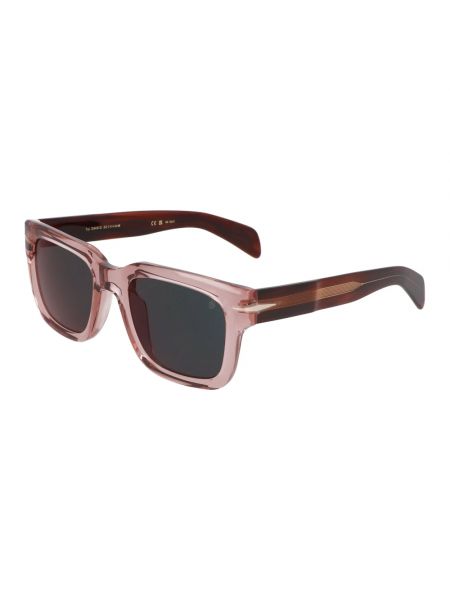 Okulary przeciwsłoneczne Eyewear By David Beckham różowe