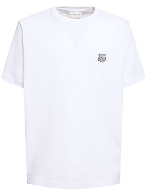 Тениска Maison Kitsuné бяло