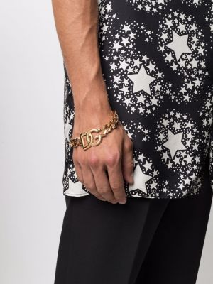 Oversized náramek Dolce & Gabbana zlatý