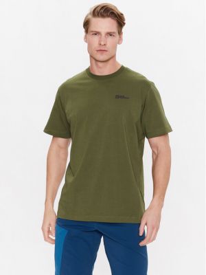T-shirt Jack Wolfskin vert