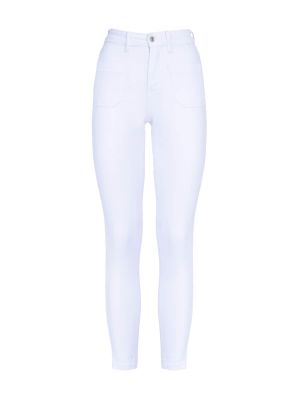 Jeans skinny Influencer blanc