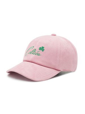 Cappello con visiera Mitchell & Ness rosa