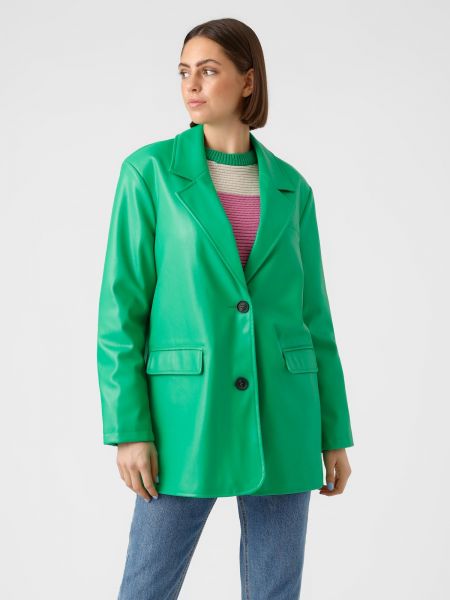 Starpsezonu sieviešu jaka Vero Moda zaļš