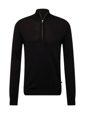 Džemperis ar augstu apkakli Matinique melns