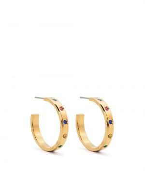 Σκουλαρίκια με πετραδάκια Kate Spade χρυσό