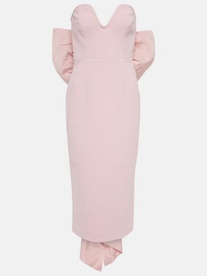 Μίντι φόρεμα Rebecca Vallance ροζ