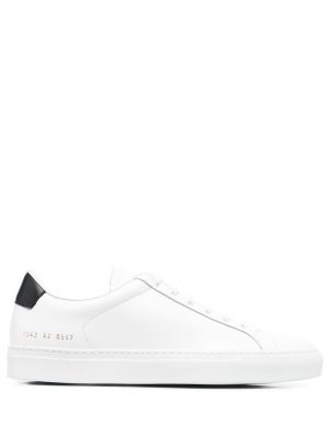 Læder sneakers Common Projects hvid