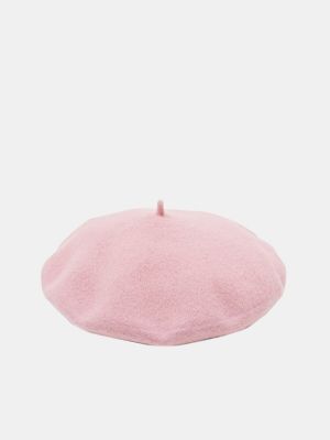 Boina de lana Esprit rosa