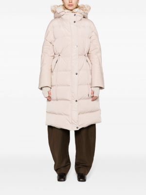 Kabát s kapucí Max & Moi béžový