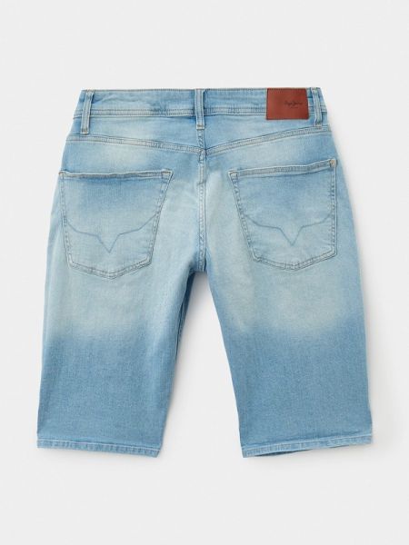 Джинсовые шорты Pepe Jeans голубые