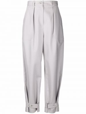 Pantalones de cintura alta 12 Storeez gris