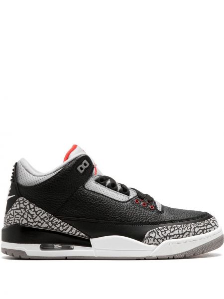 Sneakerși Jordan 3 Retro negru