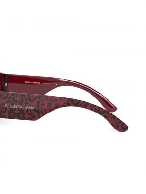 Okulary przeciwsłoneczne z nadrukiem w panterkę Dolce & Gabbana Eyewear